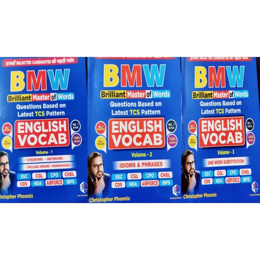 English Vocab Book BMW by Christopher Phoenix Volume 1 2 ...